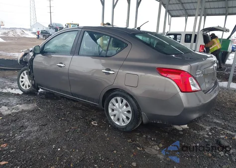 2012 Nissan Versa 1.6 Sv z USA, uszkodzony, nr VIN 3N1CN7AP0CL829079